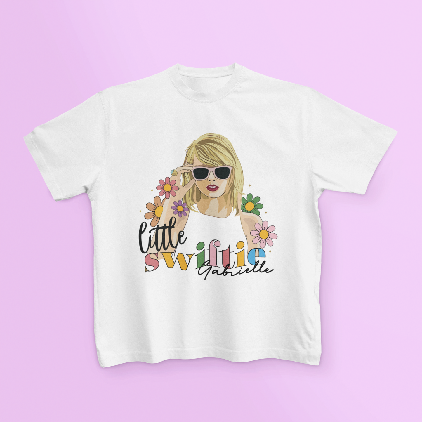 Personalised Little Swiftie T Shirt
