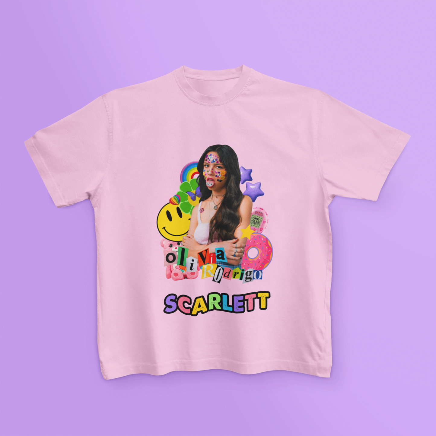Personalised Olivia Rodrigo Sour T Shirt