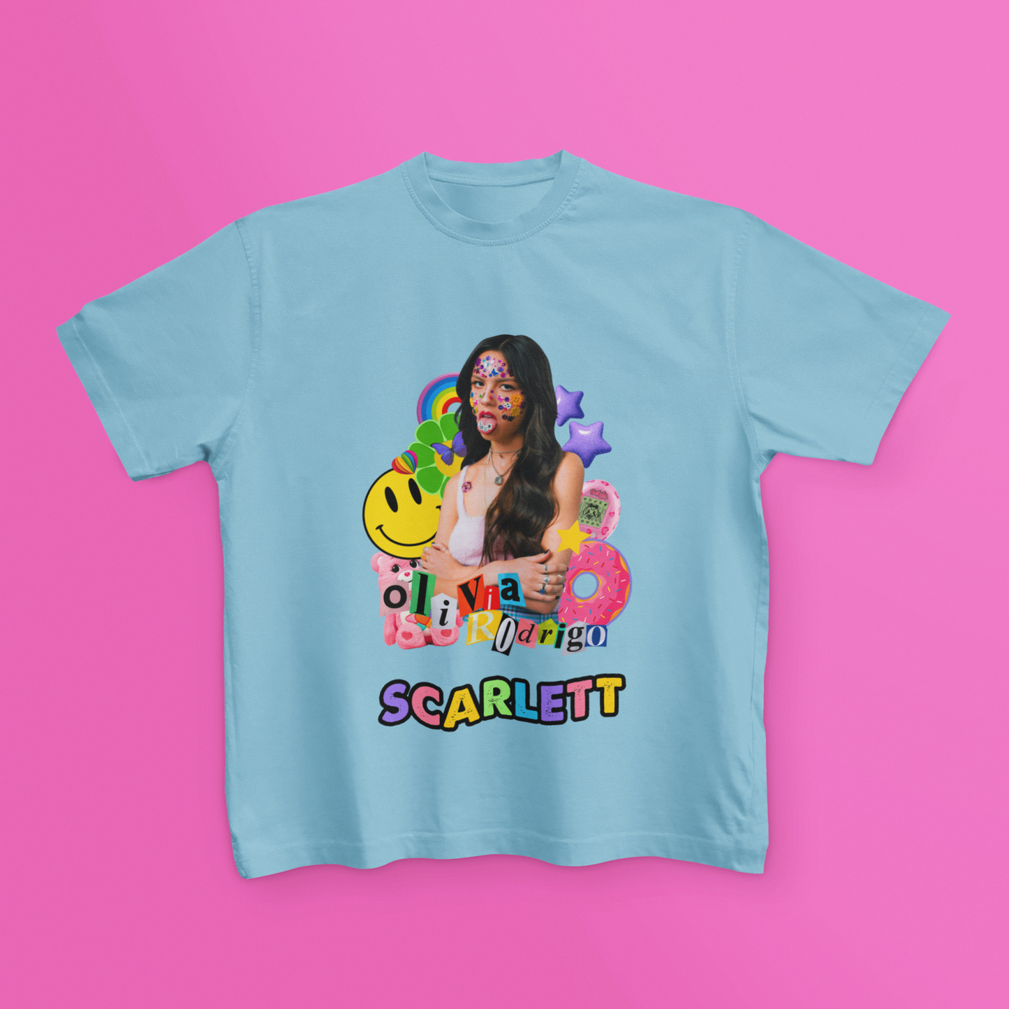 Personalised Olivia Rodrigo Sour T Shirt