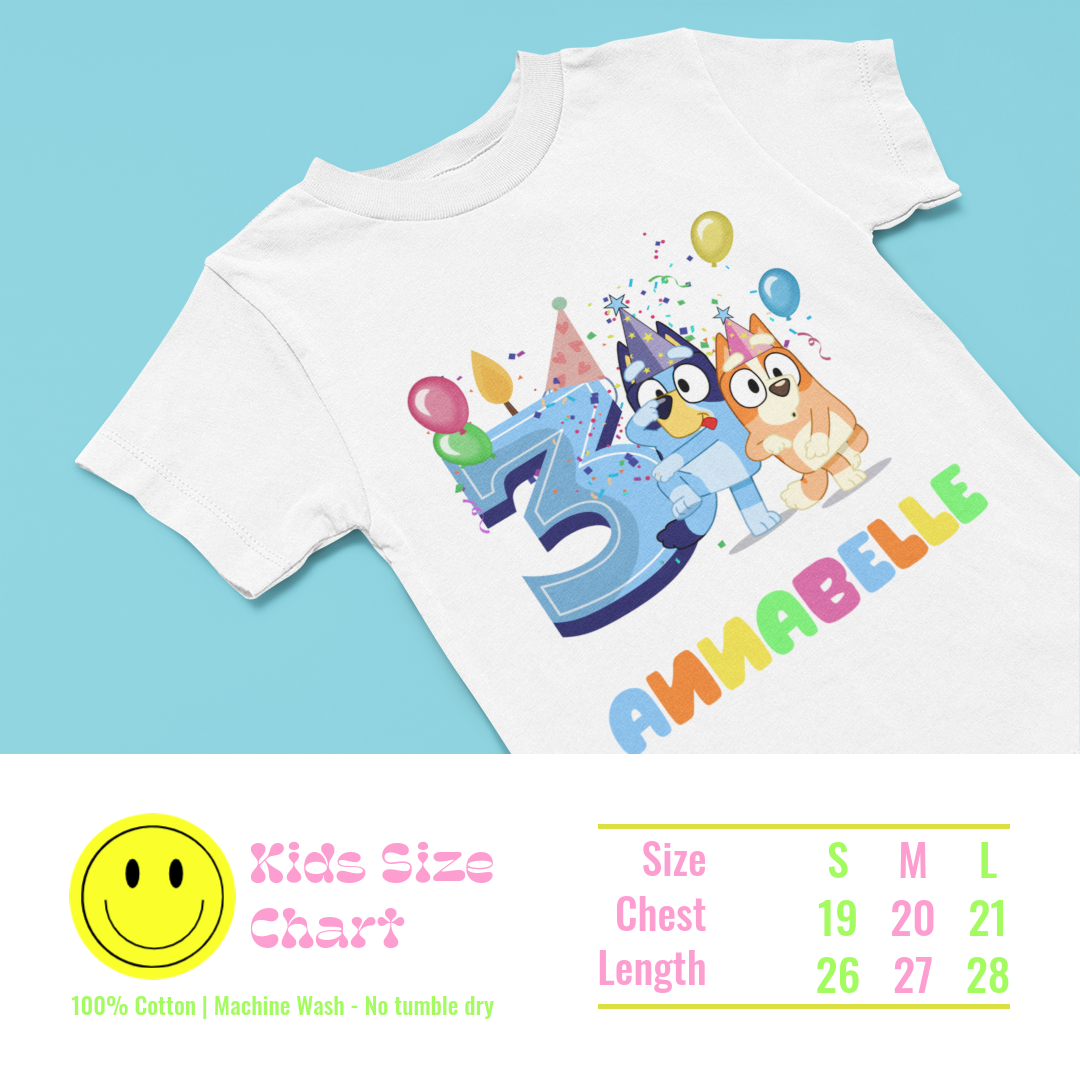 Personalised Little Swiftie T Shirt Rainbow