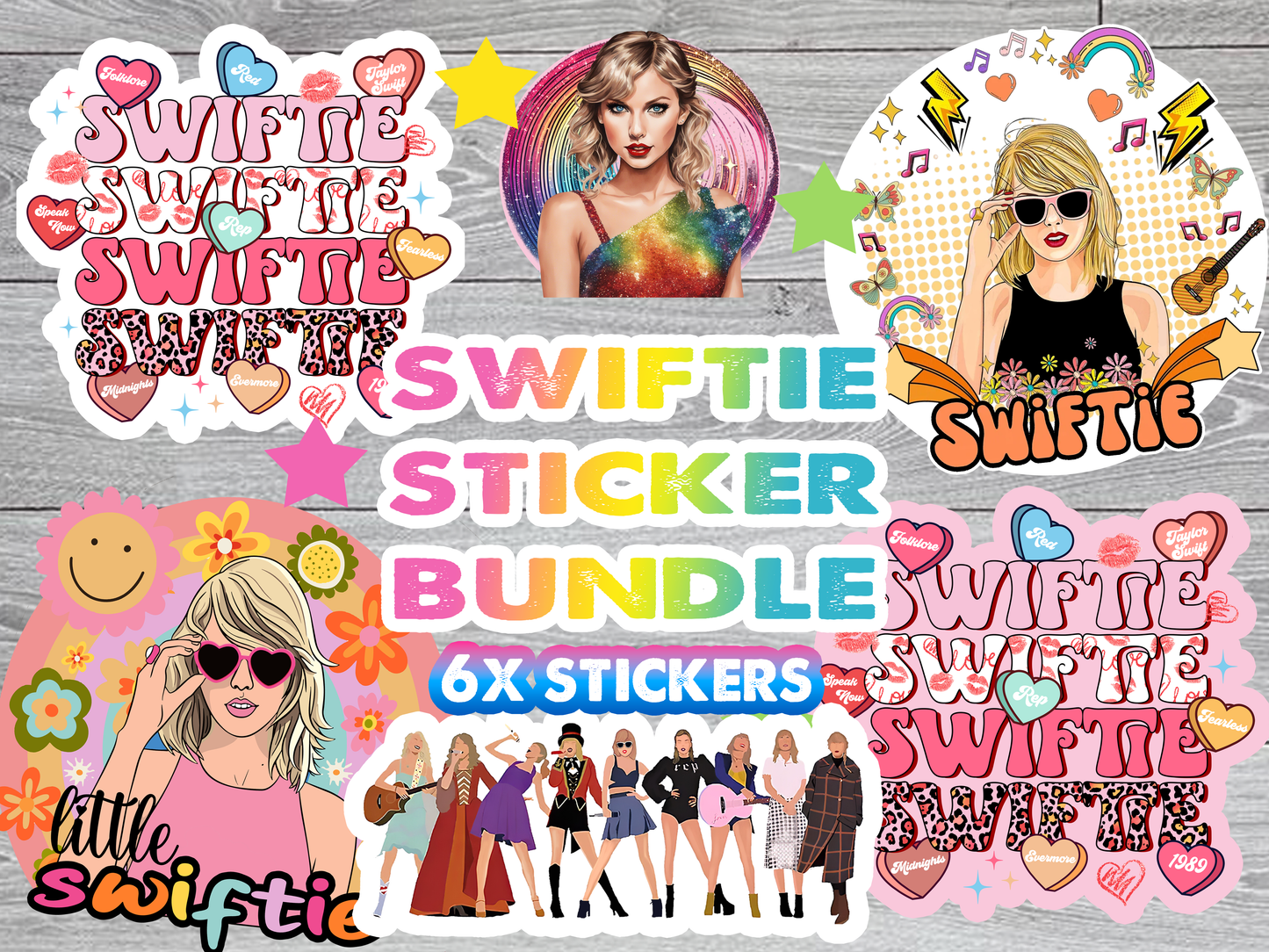 Little Swiftie Sticker Bundle Birthday Party Gift Party Bags