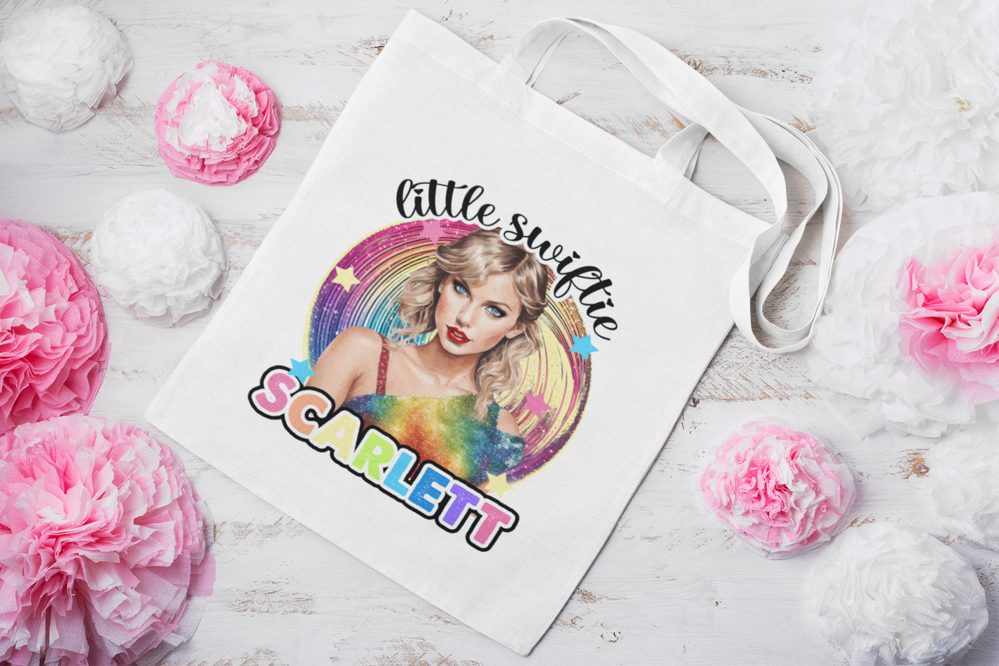 Personalised Little Swiftie Tote Bag Gift