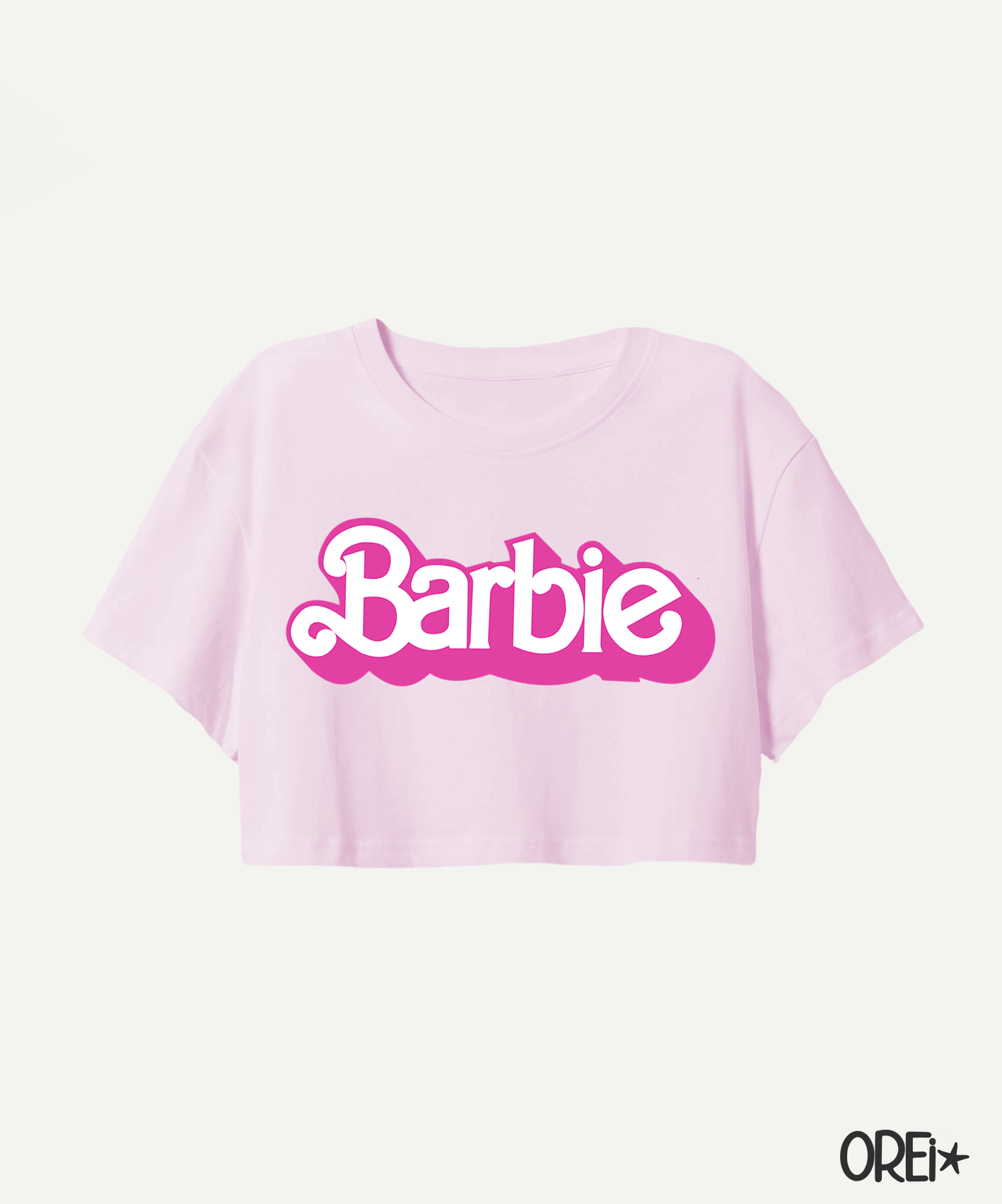 Retro - Barbie Crop Top