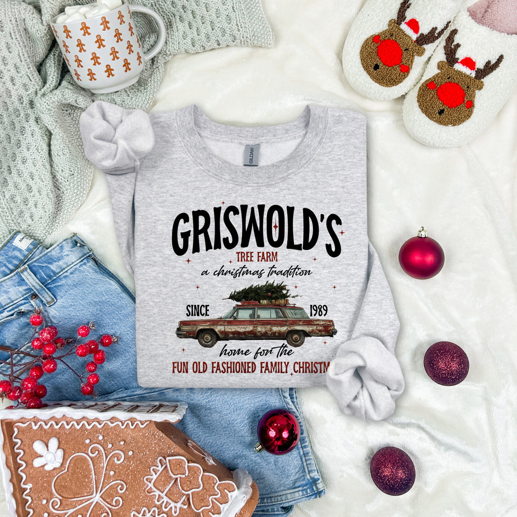 Griswold's Cozy Christmas Sweatshirt | Gift Crewneck Pullover | Winter Graphic Sweater