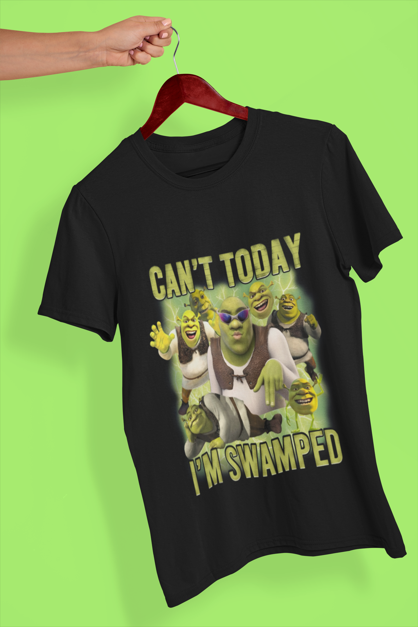 Ogre Can't Today I'm Swamped T Shirt