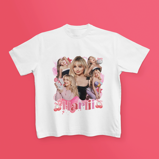 Orei ✨ Sabrina Personalised Girly T-Shirt 💖 Cute Custom Tee