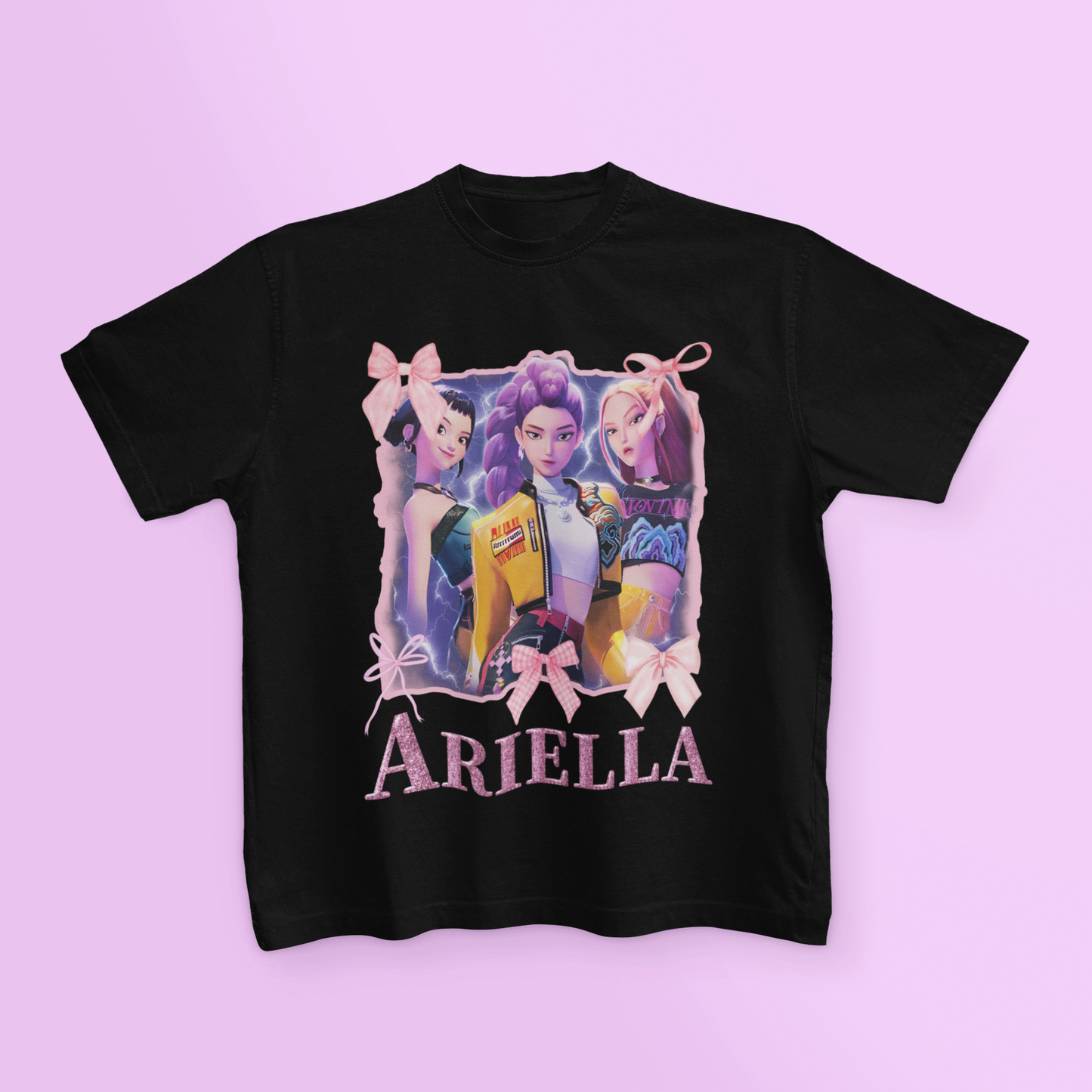 Personalised K-Pop T Shirt Kids Gift