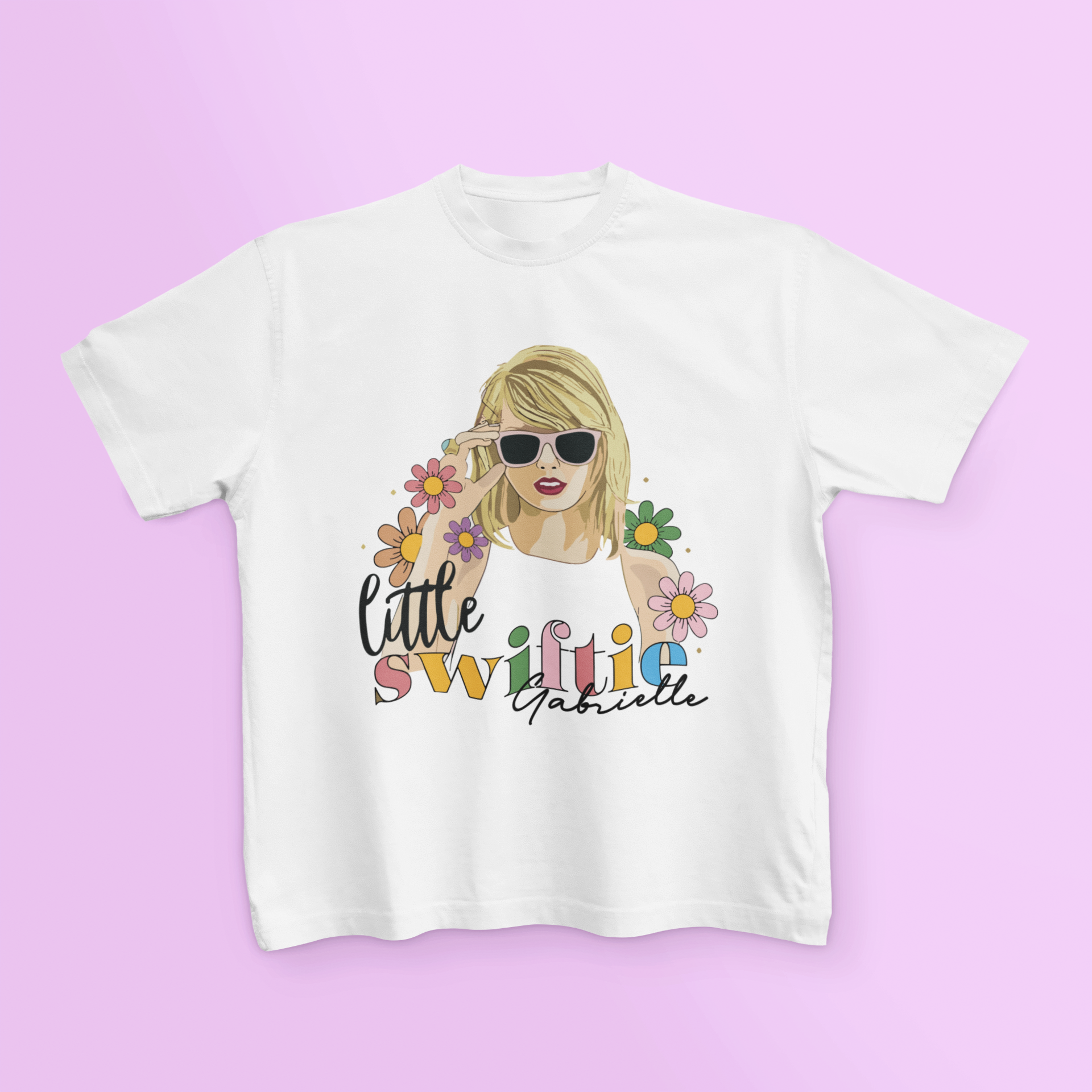 Personalised Little Swiftie T Shirt
