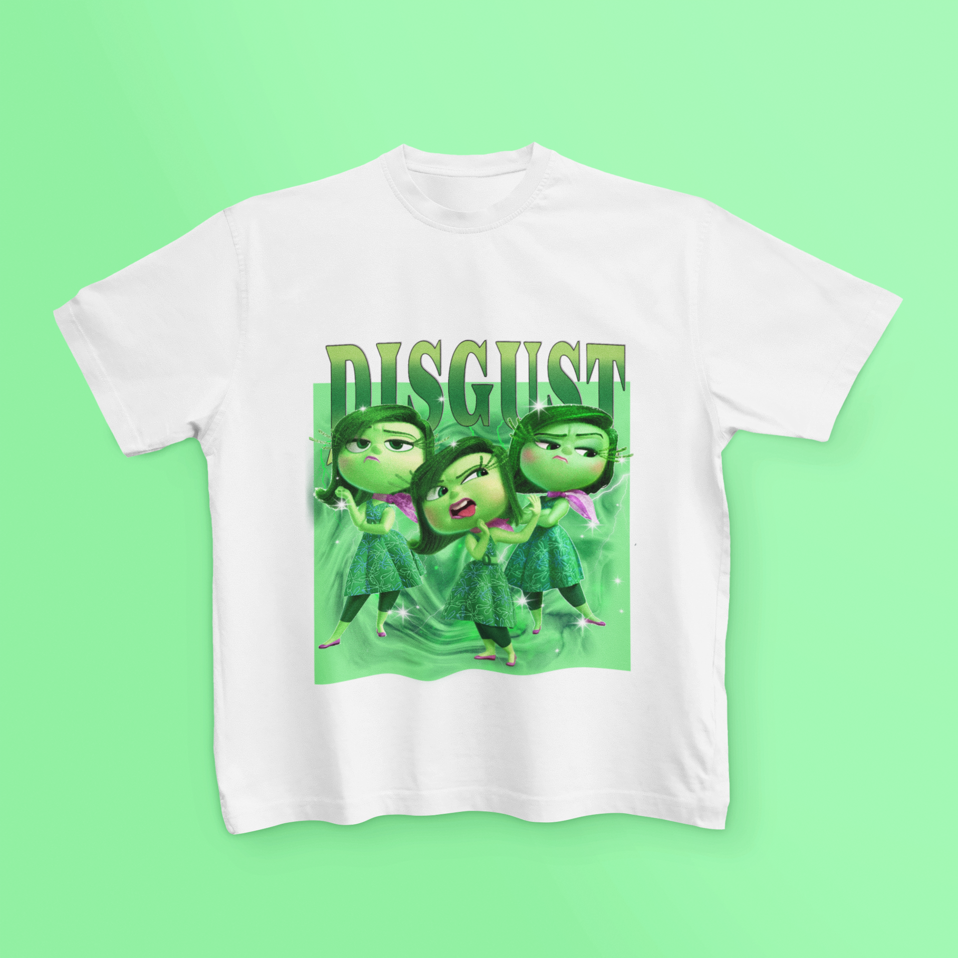 Inside Out T Shirt Emotions Disgust