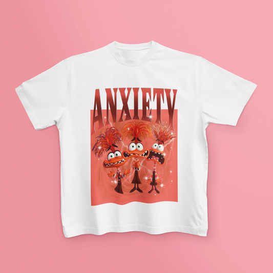 Inside Out T Shirt Emotions Anxiety