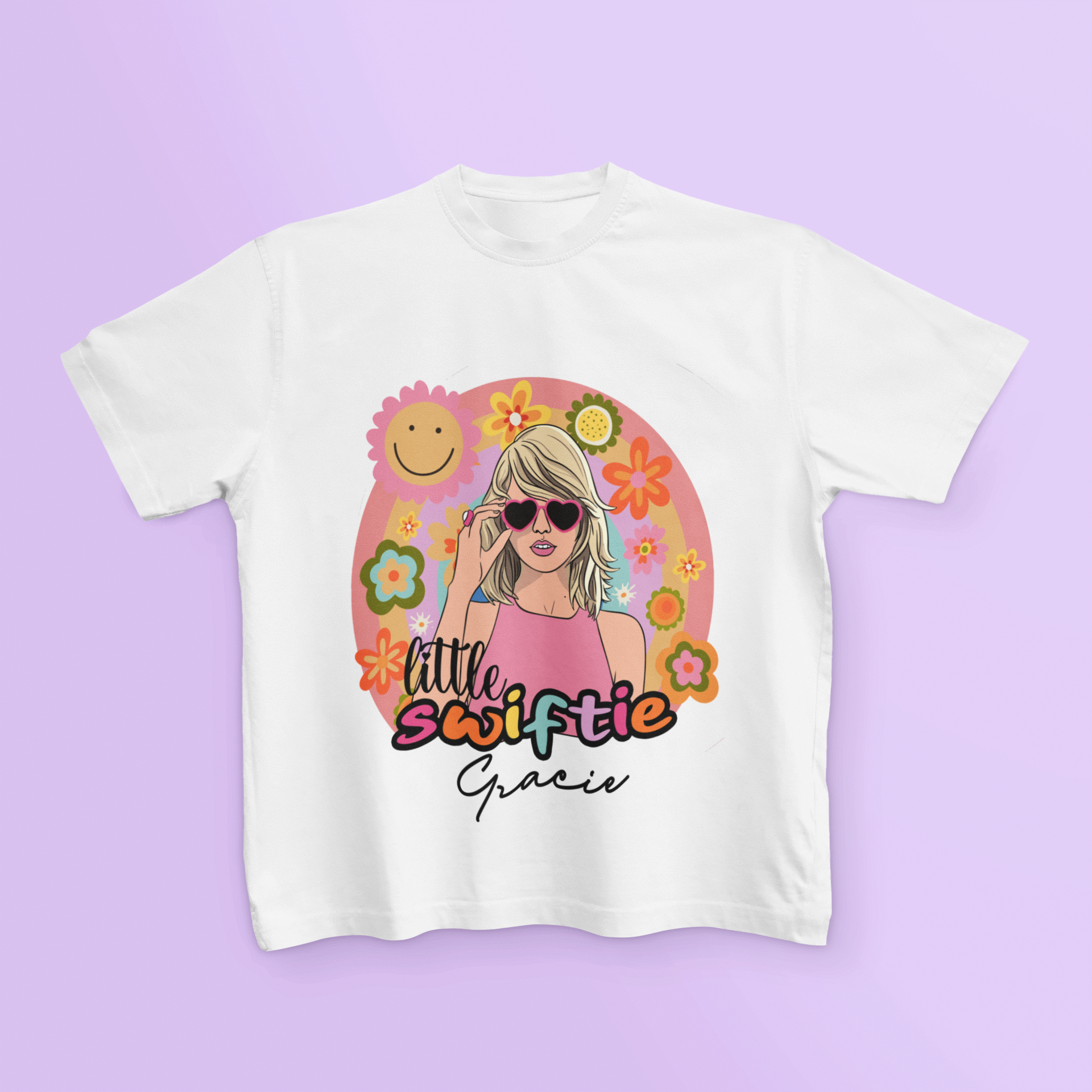 Personalised Little Swiftie T Shirt