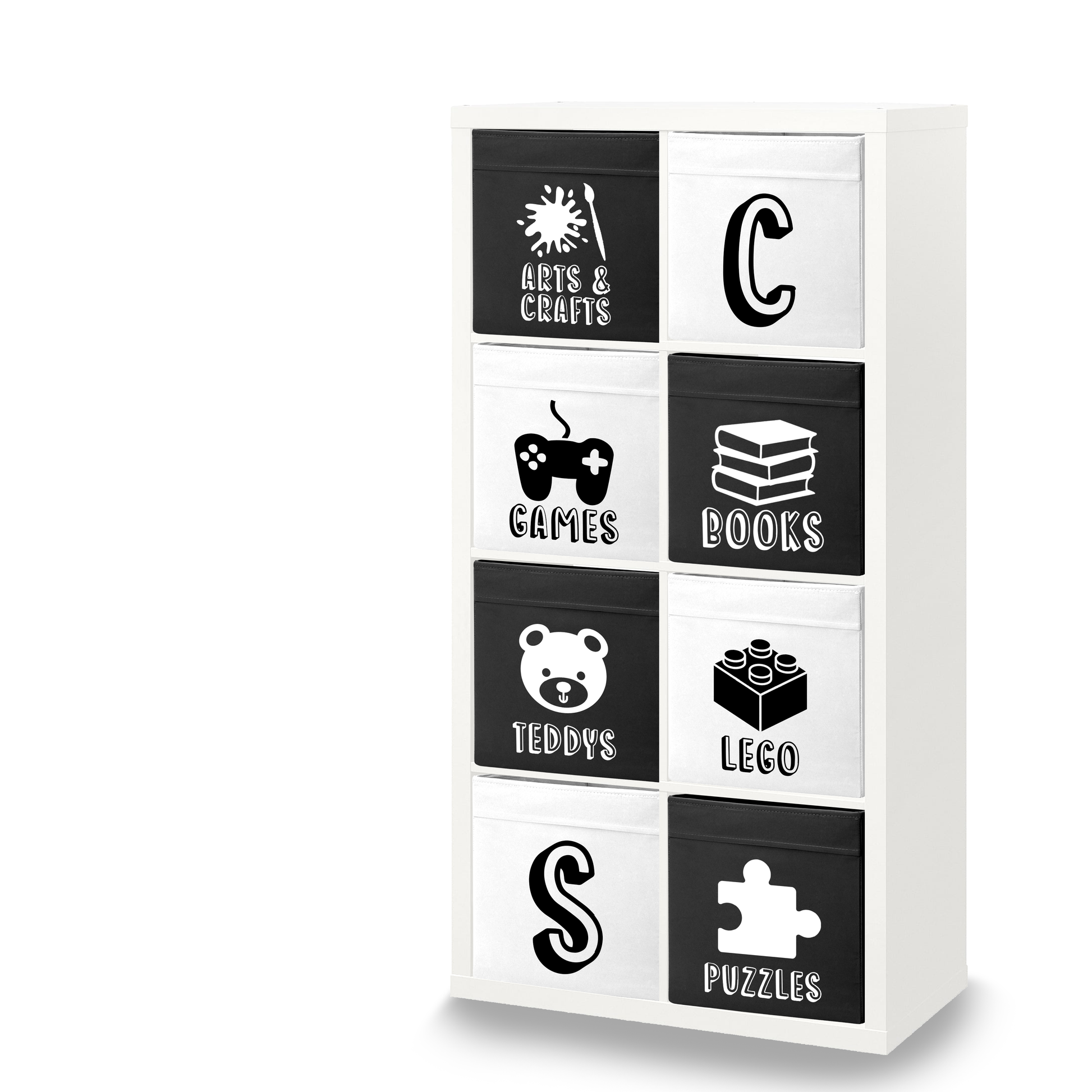 Ikea Drona Kallax Toy Box Stickers