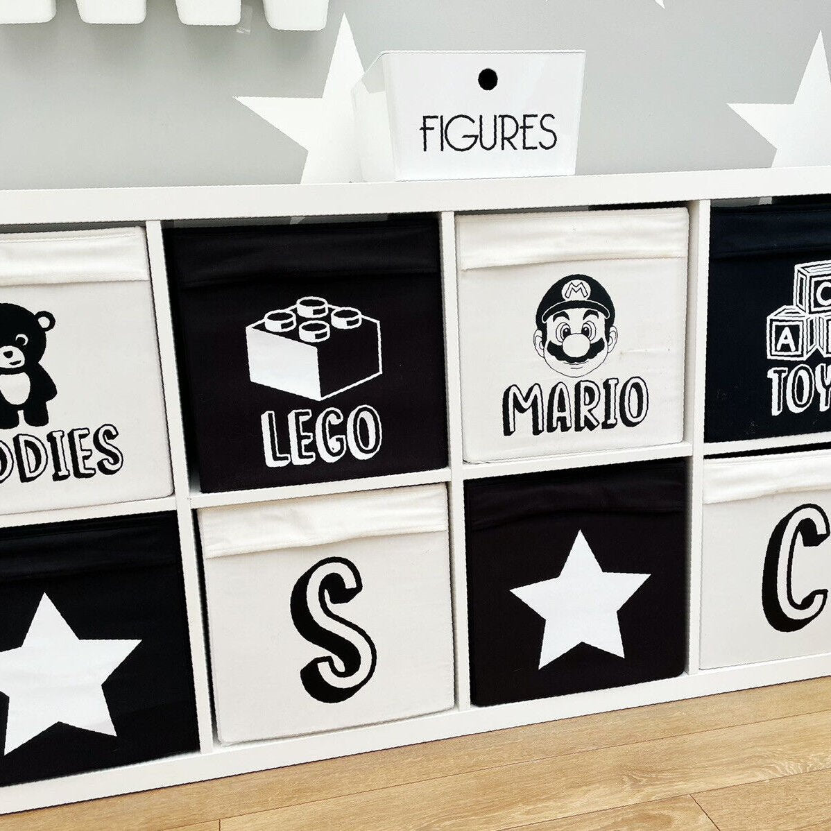 Ikea Drona/Kallax Toy Box Stickers