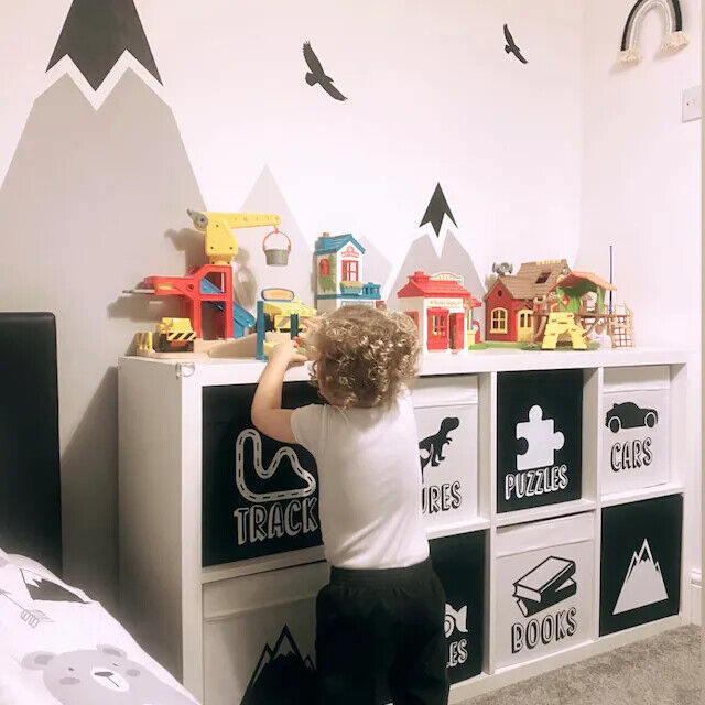 Ikea Drona/Kallax Toy Box Stickers