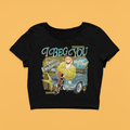 Don't Embarrass Me Please Sabrina Crop Top