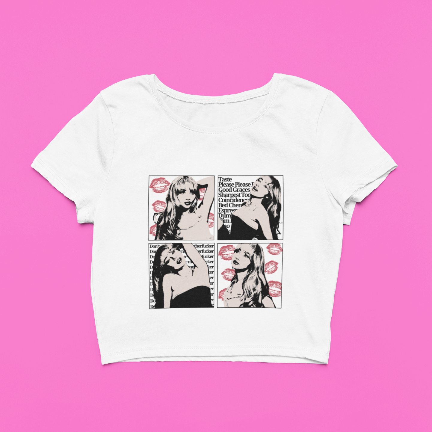 Sabrina Short N Sweet Crop Top