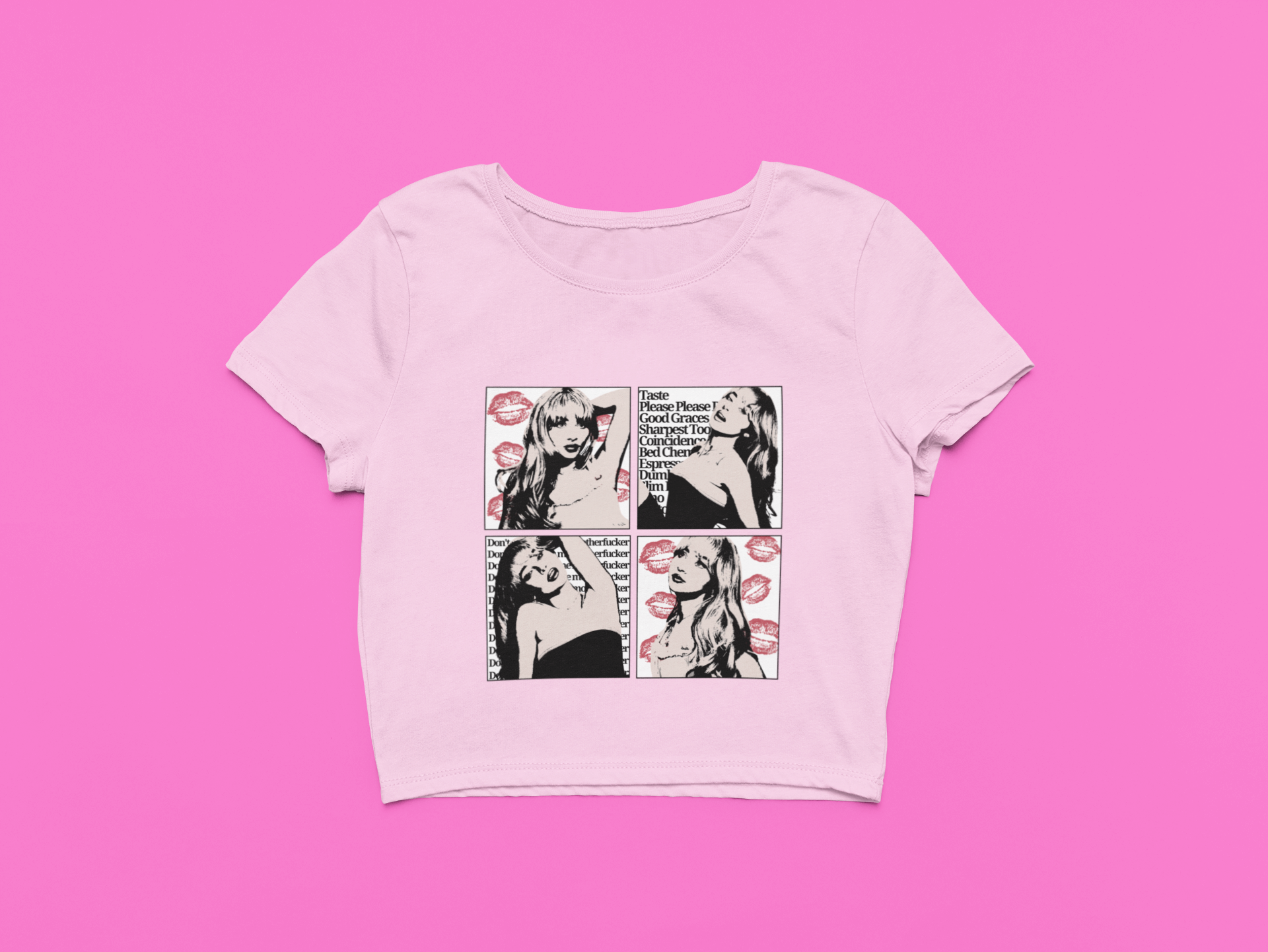 Sabrina Short N Sweet Crop Top