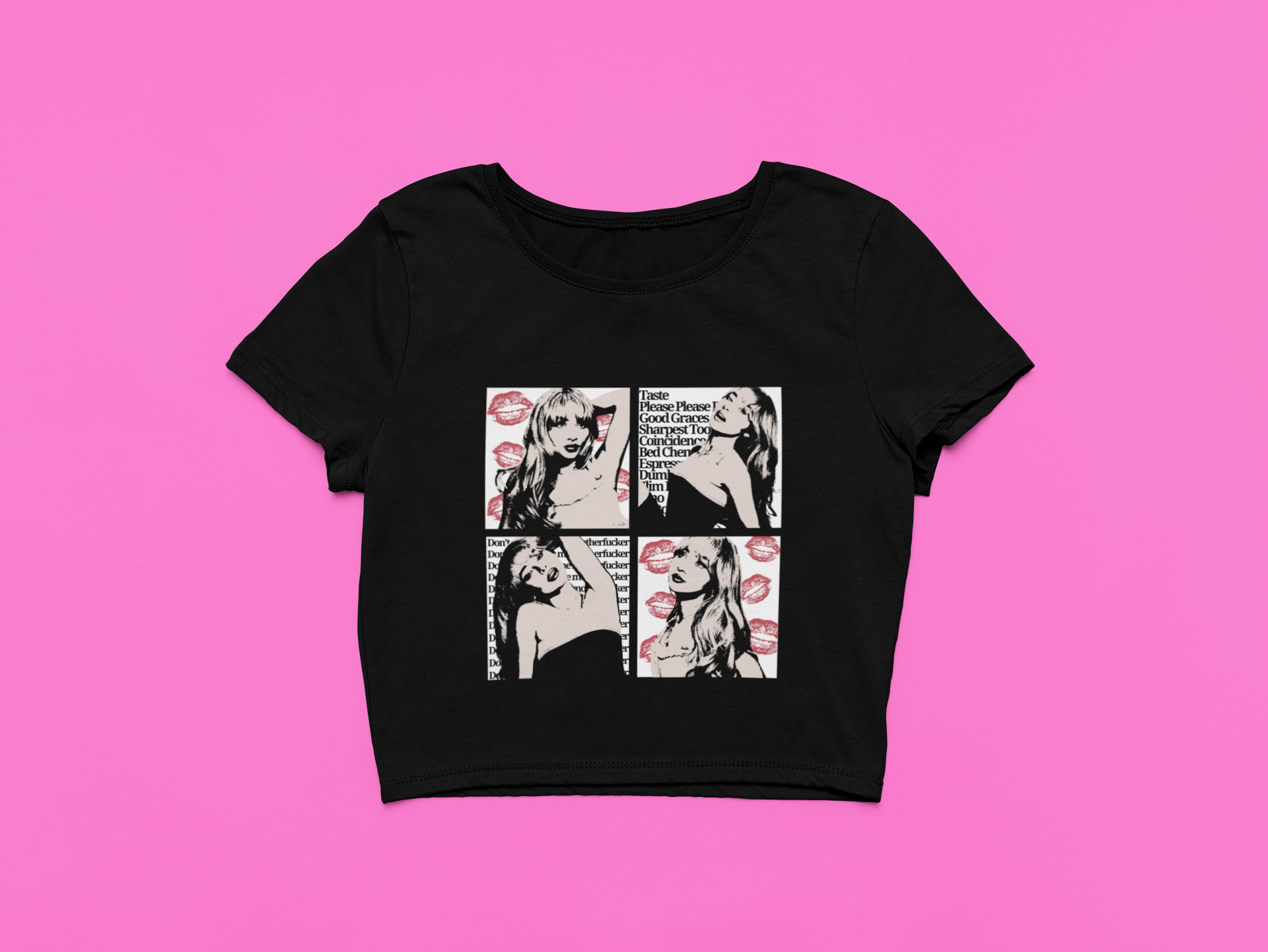 Sabrina Short N Sweet Crop Top